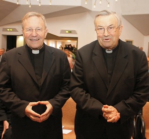 Die Kardinäle Walter Kasper und Karl Lehmann