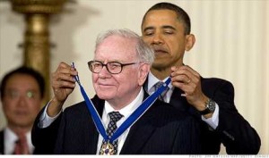 Warren Buffett, "Mäzen" des Todes. Spendete allein 2001-2012 1,2 Milliarden Dollar für die Abtreibungslobby