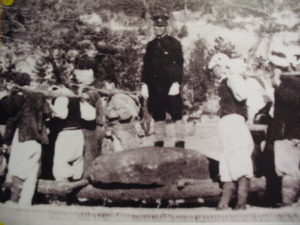 Während der Besatzungszeit waren die auf Sorok Internierten Patienten zu Zwangsarbeit verpflichtet