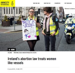 Nach Legalisierung der "Homo-Ehe" startet Amnesty Kampagne zur Legalisierung der Abtreibung: Zwei wichtige Etappen auf dem Weg zum "Fortschritt"