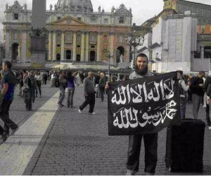 Islamischer Staat auf dem Petersplatz