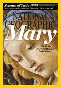 Maria auf der Titelseite der aktuellen Ausgabe von "National Geographic"
