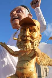 Fidel Castro, einer der vier kommunistischen "Paten" des "Papa comunista".