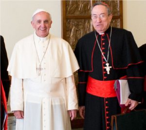Franziskus und Kardinal Maradiaga