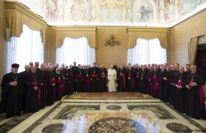 Ad-Limina Besuch der deutschen Bischöfe bei Papst Franziskus