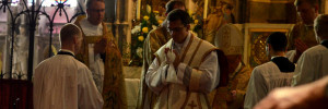 Priesterweihe von Philipp Faschinger (Petrusbruderschaft) im Linzer Dom